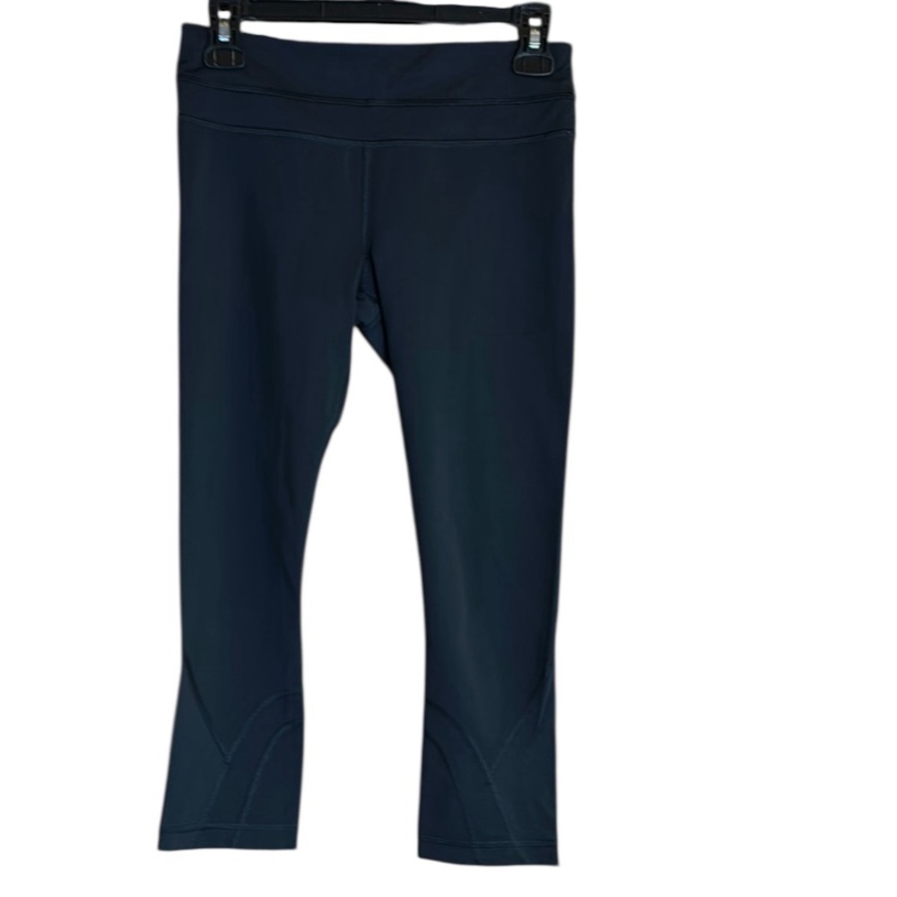 Lululemon Athletica Black Run Inspire Crop ll Leggings